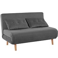 Danish Style Sofa bed Raspberry double, gray - Couch