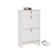 Danish Style Lous Shoe Rack, 110cm, White - Shoe Rack