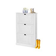 Danish Style Gulan Shoe Rack, 130cm, White - Shoe Rack