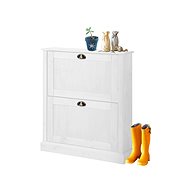 Danish Style Gulan Shoe Rack, 90cm, White - Shoe Rack