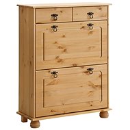 Danish Style Filio Shoe Rack, 100cm, Pine - Shoe Rack