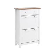 Danish Style Keef Shoe Rack, 110cm, White - Shoe Rack