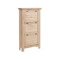 Danish Style Maril Shoe Rack, 142cm, Cream - Shoe Rack