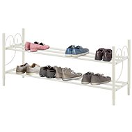 Danish Style Shoe Rack Dion, 100cm, White - Shoe Rack