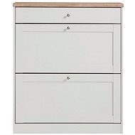 Danish Style Hektor Shoe Rack, 103cm, White - Shoe Rack