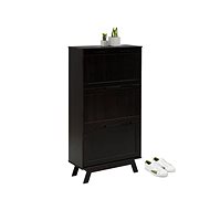 Danish Style Ohaia Shoe Rack, 136cm, Brown - Shoe Rack