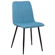 BHM Germany Jídelní židle Dijon, textil, modrá - Jídelní židle