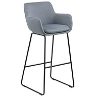 Sarah bar stool (SET 2 pcs), dusty blue - Bar Stool