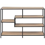 Seashell Shelf/Bookcase with 3 Shelves, 114cm, Oak - Shelf
