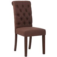 BHM Germany Jídelní židle Lisburn, textil, hnědá - Jídelní židle