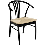 Navy dining chair (SET 2 pcs), black - Dining Chair