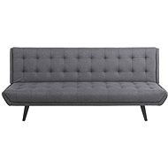 Sofa with folding backrest Ingrid, 198 cm, gray - Couch