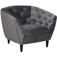 Armchair with Armrests Megan, Dark Grey - Armchair