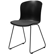 Dining chair Serena (SET 2 pcs), black / gray - Dining Chair