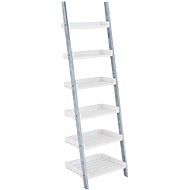 Ladder Shelves Farve, 155cm, Grey / White - Shelving Unit