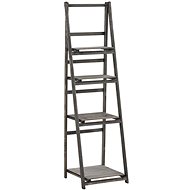 Bunk Rack Lilla, 151cm, Dark Brown - Shelving Unit