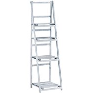 Ladder Shelves Lilla, 151cm, Grey - Shelving Unit
