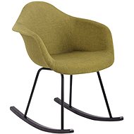 Gladje Textile Rocking Chair, Green - Armchair