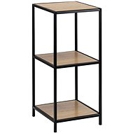 Seashell Shelf with 3 Shelves, 82.5cm, Oak - Shelving Unit