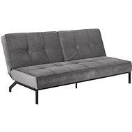 Sofa with folding backrest Peggy, 198 cm, dark. grey - Couch