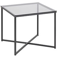 Claire Coffee Table Square, Smoky/Black - Coffee Table