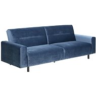 Sofa bed Johanna, 231 cm, blue - Couch
