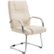 Conference chair Tilde textile cream - Conference Armchair