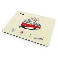 Transport World Mouse pad, tram T3 - Mouse Pad