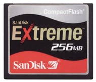 SanDisk Compact Flash 256MB Extreme 60x - Memory Card