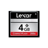 LEXAR Compact Flash 4GB Premium - Memory Card