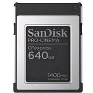 SANDISK CFexpress Type B 640GB PRO-CINEMA - Memory Card