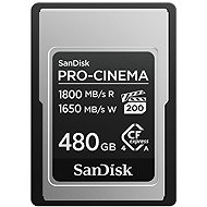 SANDISK Compact Flash PRO-CINEMA CF expres 480GB, Type A - Memory Card