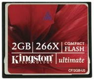 Kingston Compact Flash 2GB Ultimate 266x - Memory Card