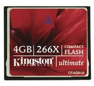 Kingston Compact Flash 4GB Ultimate 266x - Memory Card