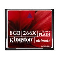 Kingston Compact Flash 8GB Ultimate 266x - Memory Card