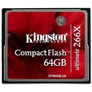 Kingston Compact Flash 64 GB 266X Ultimate - Pamäťová karta