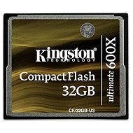 Kingston Compact Flash 32GB 600x Ultimate - Pamäťová karta