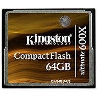 Kingston Compact Flash Ultimate 600x 64 GB - Memory Card