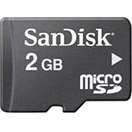SanDisk Micro Secure Digital (TransFlash) 2GB - Memory Card