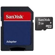 SanDisk Photo Micro Secure Digital (Micro SD) 2GB - Speicherkarte