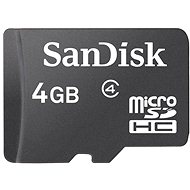 SanDisk Micro Secure Digital (TransFlash) 4GB SDHC Class 2 - Memory Card