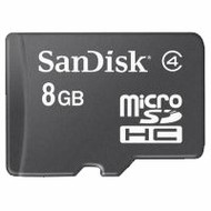 Micro Secure Digital 8GB SDHC Class 2 - Memory Card