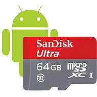 SanDisk Micro SDXC Class 10 Ultra 64 GB + SD Adapter  - Memory Card