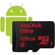 SanDisk Micro SDXC Class 10 Ultra-128 GB + SD-Adapter - Speicherkarte