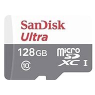 SanDisk MicroSDXC 128 GB Ultra Android Class 10 UHS-I + SD adaptér - Pamäťová karta