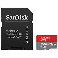 SanDisk MicroSDXC 400 Gigabyte Ultra Plus Class 10 UHS-I + SD-Adapter - Speicherkarte
