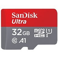 SanDisk microSDHC Ultra 32GB + SD adapter - Memóriakártya