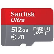 SanDisk microSDXC Ultra 512GB + SD Adapter - Memory Card