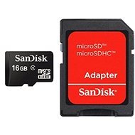 SanDisk Micro Secure Digital (Micro SD) Blue 16GB - Speicherkarte