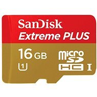 SanDisk Micro SDHC 16 GB Extreme Class 10 UHS-I + SD-Adapter - Speicherkarte